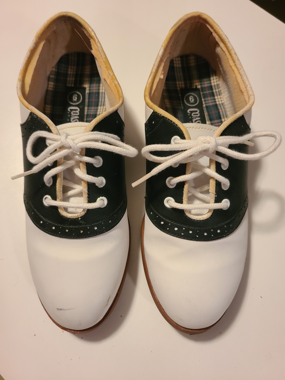 Black and White Saddle Oxfords, 6
